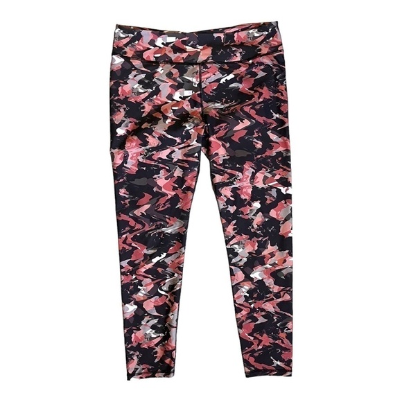 Fabletics (Kate Hudson) Salar Printed PowerHold Terracotta Painted Camo Legging - Picture 5 of 12